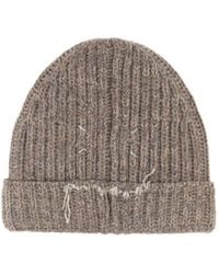Maison Margiela - Knitted Beanie - Lyst