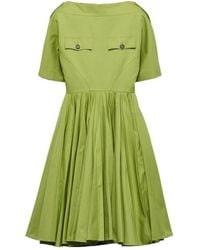 Prada - Chino Dress - Lyst