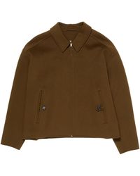 Acne Studios - Zip-Up Long Sleeved Jacket - Lyst