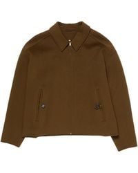 Acne Studios - Zip-Up Long Sleeved Jacket - Lyst