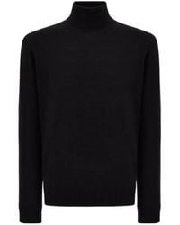 Canali - Nuvola Seamless Merino Wool Turtleneck - Lyst
