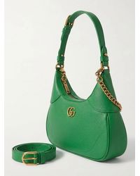 Gucci - Logo Plaque Small Aphrodite Shoulder Bag - Lyst