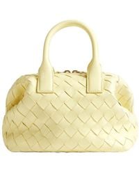 Bottega Veneta - Small Intrecciato Bowling Bag - Lyst