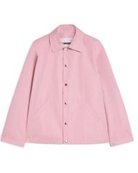 Jil Sander - Button-Up Jacket - Lyst