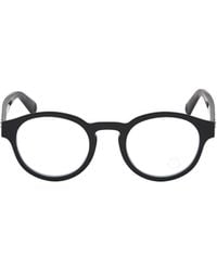 Moncler - Eyewear Round Frame Glasses - Lyst