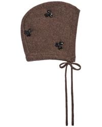 Simone Rocha - Ribbed Knit Hat - Lyst