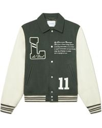 Les Deux - Varsity Wool Jacket - Lyst