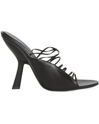 Ferragamo - Cutout High Heel Sandals - Lyst