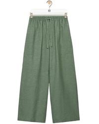 Loewe - Cropped Trousers - Lyst