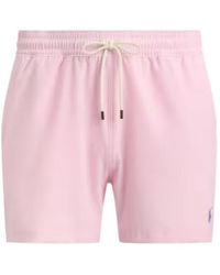 Polo Ralph Lauren - Logo Embroidered Drawstring Swim Bottoms - Lyst