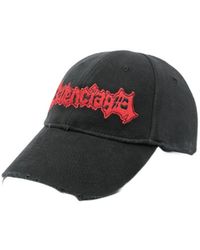 Balenciaga - Logo Embroidered Baseball Cap - Lyst