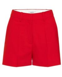 Valentino - High-Waist Shorts - Lyst