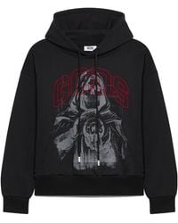 Gcds - Gothic Printed Hoodie - Lyst
