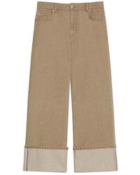 iBlues - Cuffed Jeans - Lyst