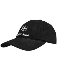Anine Bing - Logo Baseball Cap - Lyst