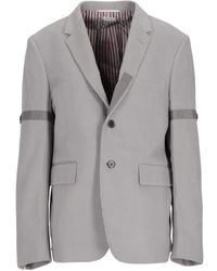 Thom Browne - Single-Breasted Tailored Blazer - Lyst