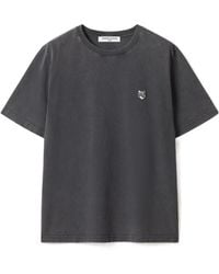 Maison Kitsuné - Maison Kitsuné Fox Head Faded Comfort T-Shirt - Lyst