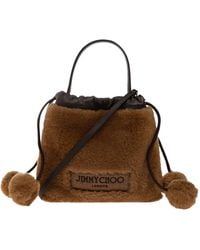 Jimmy Choo - Teddy Drawstring Bucket Bag - Lyst
