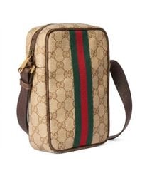 Gucci - Web Detailed Gg Mini Bag - Lyst