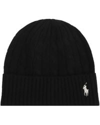 Polo Ralph Lauren - Cable-Knit Beanie - Lyst
