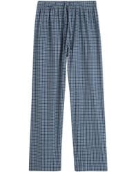 Tekla - Plaid Pajama Pants - Lyst