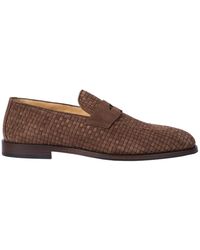 Brunello Cucinelli - Braided Penny Loafers - Lyst