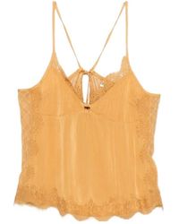 R13 - Lace Trimmed Camisole - Lyst