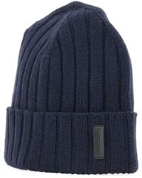 Emporio Armani - Turn-Up Brim Beanie - Lyst