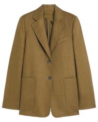 Max Mara - Guglia Single-Breasted Long-Sleeved Jacket - Lyst