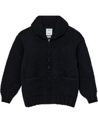 Visvim - Zippered Knit Cardigan - Lyst