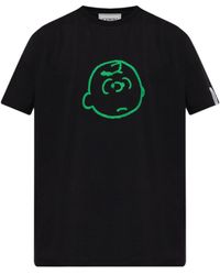 Iceberg - Round-Neck Printed T-Shirt - Lyst