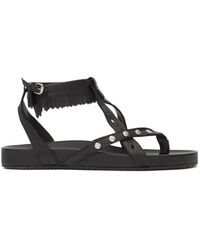 Isabel Marant - Silya Stud Detailed Sandals - Lyst