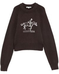 Sporty & Rich - Long-Sleeved Knit Top - Lyst