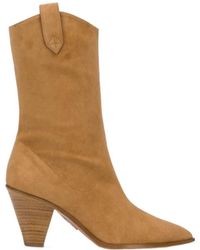 Aquazzura - Boogie 70 Pointed Toe Cowboy Boots - Lyst