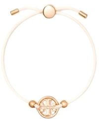 Tory Burch - Miller Logo Plaque Slider Bracelet - Lyst