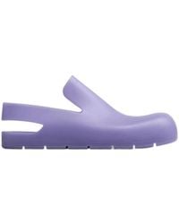 Bottega Veneta - Slip-On Slingback Flat Sandals - Lyst