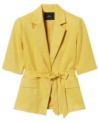 Twinset - Short-Sleeved Belted Blazer - Lyst