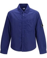 C.P. Company - Snap-Button Shirt Jacket - Lyst