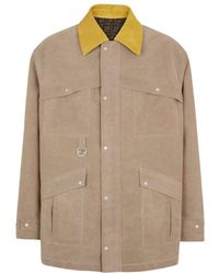 Fendi - Long Sleeevd Pocket-Detailed Jacket - Lyst