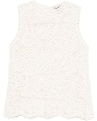Semicouture - Lace Top - Lyst