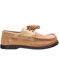 Loewe - Campo Boat Shoes - Lyst