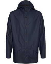 Rains - Hooded Long-Sleeved Raincoat - Lyst