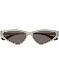 McQueen - Eyewear Cat-Eye Frame Sunglasses - Lyst
