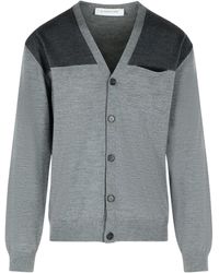 Lanvin - V-Neck Cardigan - Lyst
