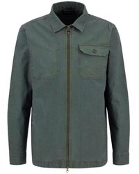 Barbour - Harton Relaxed Overshirt - Lyst
