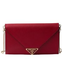 Prada - Mini Saffiano Leather Bag - Lyst