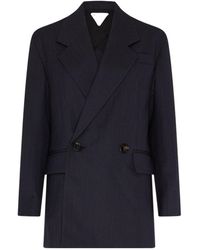 Bottega Veneta - Long-Sleeved Suit Coat - Lyst