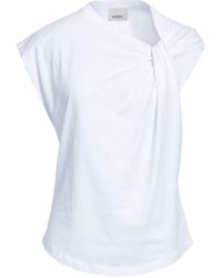 Isabel Marant - Solid Color Short Sleeve T-Shirt - Lyst