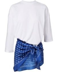 Christopher Esber - Silk-Trimmed Cotton Beach Cover-Up - Lyst