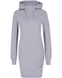 EA7 - Hot Drilling Logo Dress - Lyst